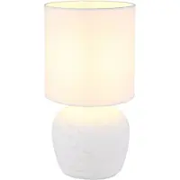 Globo Design schemerlamp Marble wit