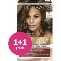 L'Oréal Excellence Crème Universal Nudes Permanente Haarkleuring 5U Universeel Lichtbruin