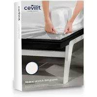 Cevilit Matrasbeschermer Molton Stretch-1-persoons (80/90/100 x 200/210/220 cm)