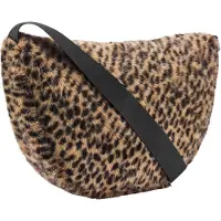 Reisenthel Moonbag S Fannypack - Crossbodytas - 4L - Leo Fake Fur Bruin
