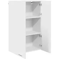 vidaXL Hangkast Wit 60 x 31 x 100 cm Bewerkt hout