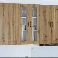 vidaXL Vaatwasserpaneel Kalmar Artisan Eiken 60 x 31 x 100 cm