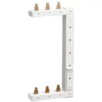 Hager fasebalk KCL363R, 3-polig, 2-rijig