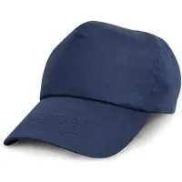 Result Junior Cotton Cap RH05J - Navy - One size