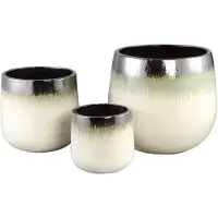 Ptmd pot oliver - 49x49x44cm set van 3