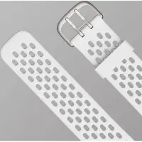 Mobigear Hole Siliconen Bandje voor Fitbit Charge 5 - Roze