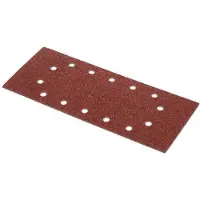 Kreator schuurpapier rechthoekig 115x280mm k41 voor klemsysteem set van 5 stuks (KRT203503)