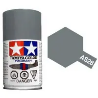 Tamiya Hobbyverf Acrylverf - AS-28 Medium Ghost Grijs - Matt - Acryl Spray - Verf spuitbus - 100 ml