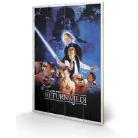 Pyramid STAR WARS - Impression sur Bois 40X59 - Return of the Jedi : P.Derive , ML
