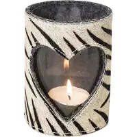 Mars & More *windlicht koe hart zebra 15cm*