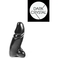 Dark Crystal Dildo 21 x 6,3 cm - zwart