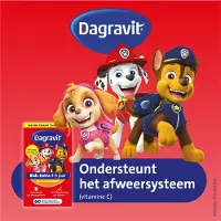 Dagravit Multivitamine Kids Extra 3-5 Jaar Paw Patrol - 3 x 60 Kauwtabletten - Voordeelverpakking