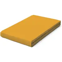 Schlafgut Pure Jersey Topper Hoeslaken XL - 180x200 - 200x220 196 Yellow Deep