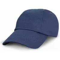 Result Junior Low Profile Cotton Cap RH18J - Navy - One size