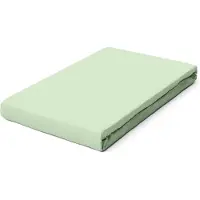 Schlafgut Pure Jersey Hoeslaken S - 90x190 - 100x220 643 Green Light