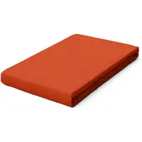 Schlafgut Pure Jersey Hoeslaken XL - 180x200 - 200x220 269 Red Mid