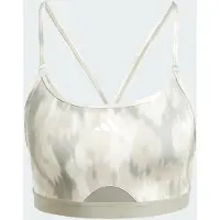 Adidas Aeroreact Training Essentials Light-Support Allover Print Flower Beha