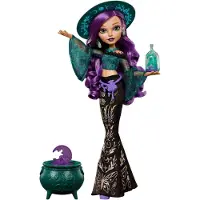 Monster High Moonspell Magic van - Willow Thorne modepop - Nature Witch met accessoires