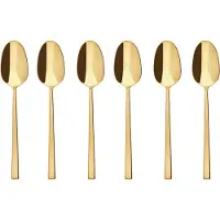 Sambonet Theelepel Rock Mirror PVD Gold (6-delig)