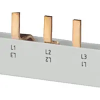 Siemens 5ST3643 Male verzamelrail, 16 mm2 aansluiting: 2x 3-fasig contactveilig Penverzamelrail 10 stuk(s)