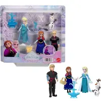 Mattel Disney Frozen Princess Character Set Doll Blauw Kinderen