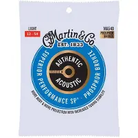 Martin MA540 Authentieke SP Phosphor Bronze Lichte Akoestische Gitaar Snaren (41Y18MA540)