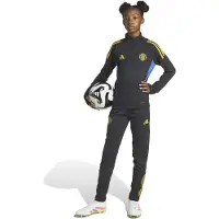 Adidas Manchester United Trainingspak 1/4-Zip 2025-2026 Kids Zwart Blauw Geel