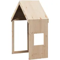 vidaXL Kinderbedhuisje 55x84x132 cm massief grenenhout