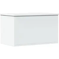 vidaXL Opbergbox 60x35x35 cm bewerkt hout wit