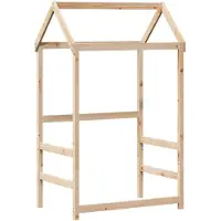 vidaXL Kinderbedhuisje 118x70x176,5 cm massief grenenhout