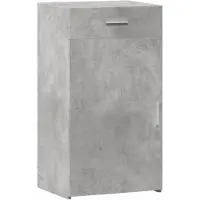 vidaXL Dressoir 50x42,5x93 cm bewerkt hout betongrijs