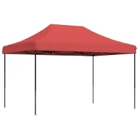vidaXL Partytent inklapbaar pop-up 410x279x315 cm bordeauxrood