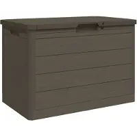 vidaXL Kussenbox 77,5x44,5x53 cm polypropeen bruin
