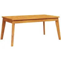 vidaXL Tuintafel 100x55x45 cm massief acaciahout