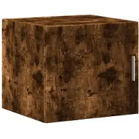vidaXL Wandkast 45x42,5x40 cm bewerkt hout gerookt eikenkleurig