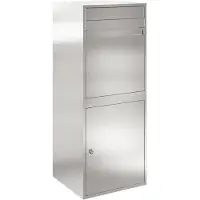 vidaXL Pakket Inwerpkoker zilver 41 x 38 x 103 cm Roestvrij staal