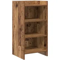 vidaXL Dressoir Oud hout 40 x 36 x 80 cm Bewerkt hout