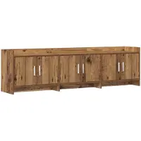 vidaXL TV Kast 168 x 33 x 47 cm Oud hout Bewerkt hout