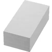 Duni Serviet Bio DuniSoft W40xB40cm 1/8-voudig hvid,60 stk/pk