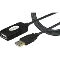 Techly Actieve USB verlengkabel | 10 meter | USB 2.0