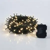 Spetebo LED-lichtketting voor binnen- en buitengebruik - 80 LED's / 6 meter - Decoratieve verlichting met 8 functies