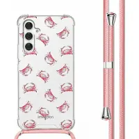 IMoshion Design hoesje met koord voor de Samsung Galaxy A54 (5G) - Crab Watercolor