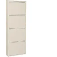 De Bommel Meubelen Schoenenkast Shoes - 4 vakken - metaal Beige