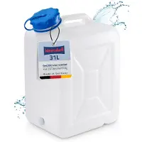 Hünersdorff 818300 818300, 31 l, Kunststoff, Natürlich, 365 mm, 252 mm, 482 mm Jerrycan met wijde hals 31 l