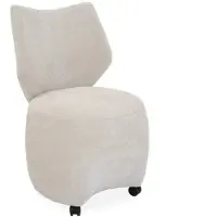 De Bommel Meubelen Eetkamerstoel Lilot - wielen - stof Stella Linen - pocketvering - laatste stuks