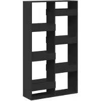 vidaXL Boekenkast 100x33x175 cm bewerkt hout zwart
