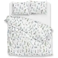 Zohome Zo Home Dekbedovertrek Katoen Severine - white 240x200/220cm