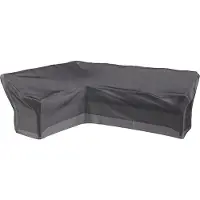 AeroCover Loungesethoes Left Anthracite (285 x 220 x 100 x H65/90)
