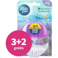 Ambi Pur 3+2 Gratis: Toiletblok Starterkit 5in1 Lavender & Rosemary