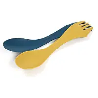 Light My Fire Spork Bio 2-pack geel/donkerblauw